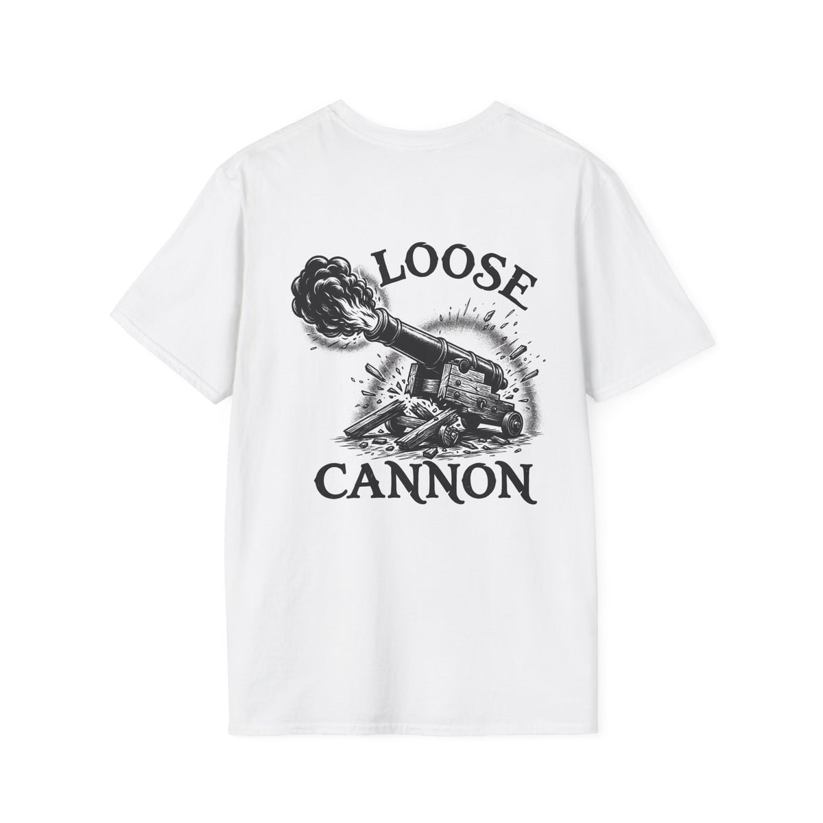 Loose Cannon T-Shirt-White