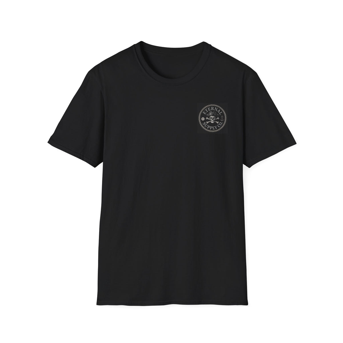 Eternal Supply Co. Skull & Cross Bones T-Shirt - Black