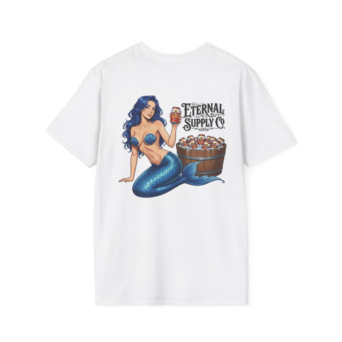 Ice Cold Beer. T-Shirt- White
