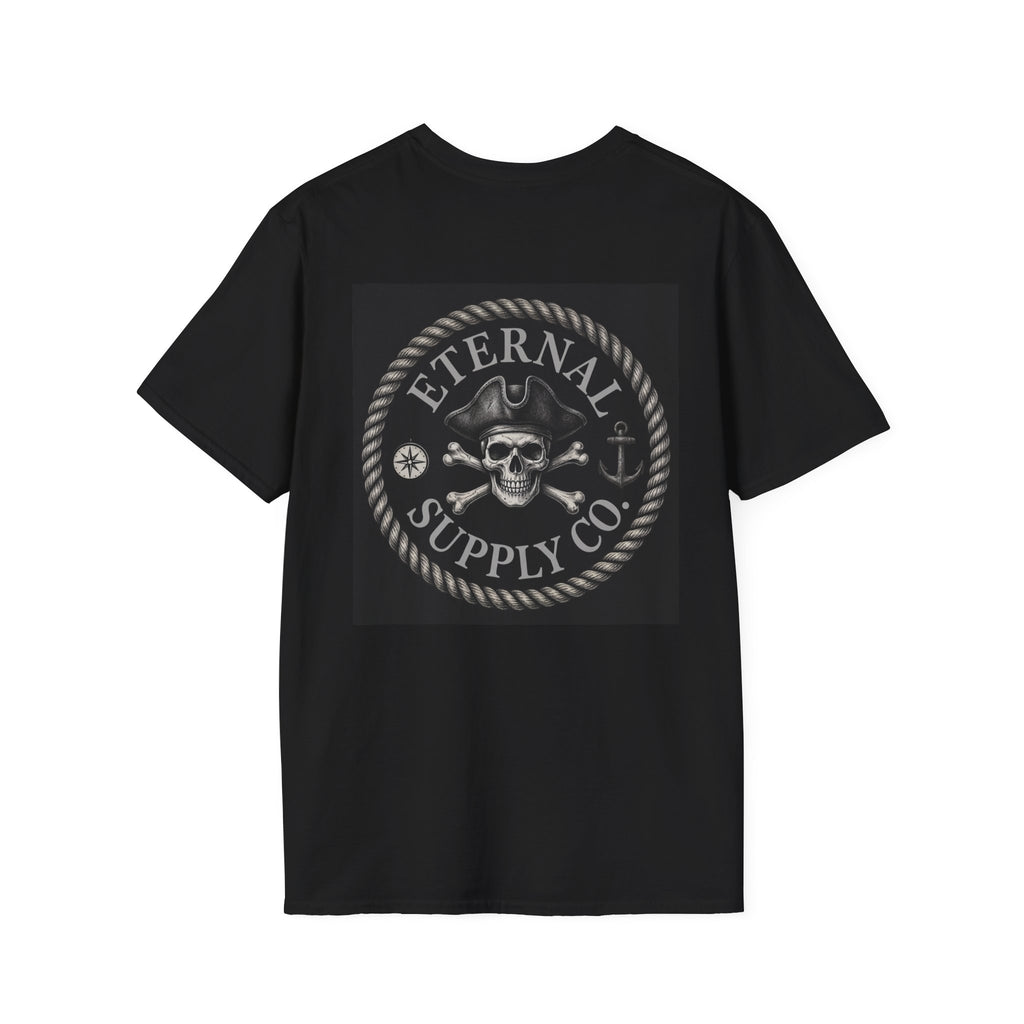 Eternal Supply Co. Skull & Cross Bones T-Shirt - Black